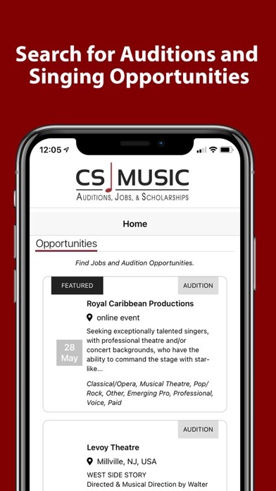 Emulate iPhone app CS Music using MyAndroid
