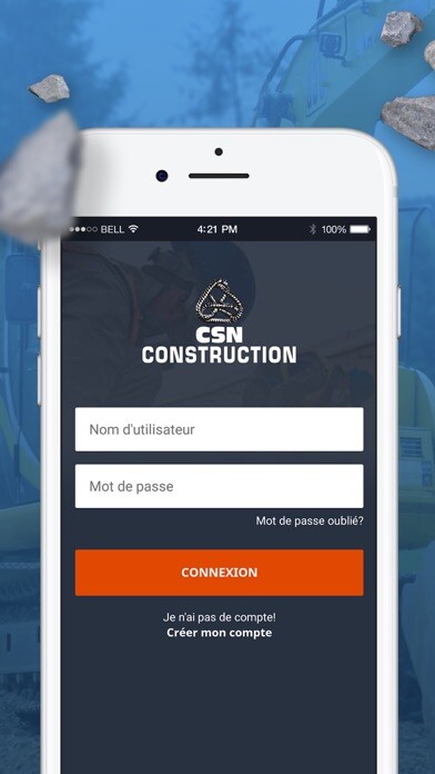 Emulate iPhone app CSN-Construction using MyAndroid