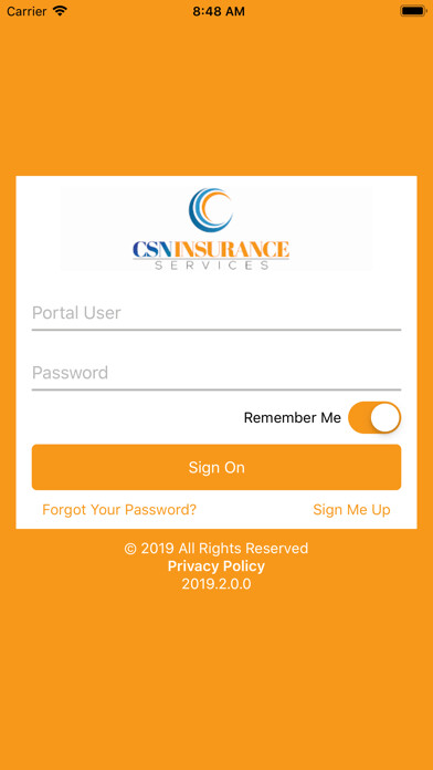 Emulate iPhone app CSN Insurance Services Online using MyAndroid Emulate iPhone app CSN Insurance Services Online using MyAndroid