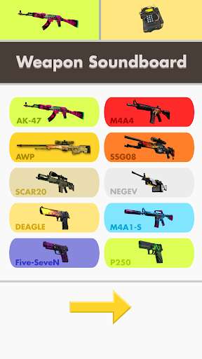 Run android online APK CS Soundboard Unofficial (Weapons & Sounds) from MyAndroid or emulate CS Soundboard Unofficial (Weapons & Sounds) using MyAndroid
