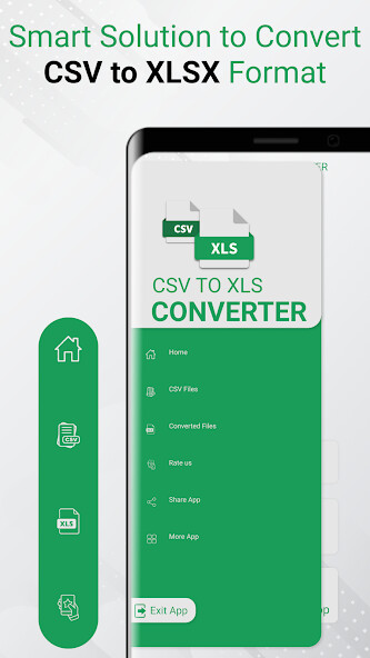 Run android online APK CSV to XlSX Converter App from MyAndroid or emulate CSV to XlSX Converter App using MyAndroid
