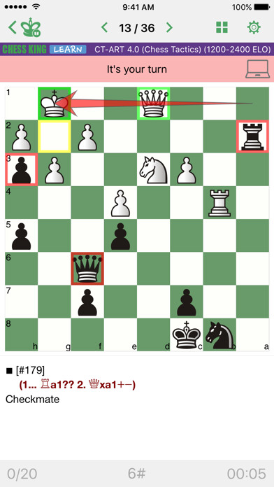 Emulate iPhone app CT-ART 4.0 (Chess Tactics) using MyAndroid Emulate iPhone app CT-ART 4.0 (Chess Tactics) using MyAndroid