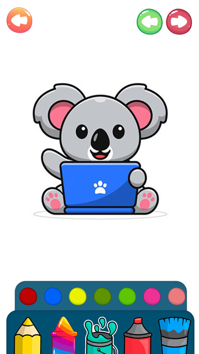 Emulate iPhone app CT coloring book using MyAndroid Emulate iPhone app CT coloring book using MyAndroid