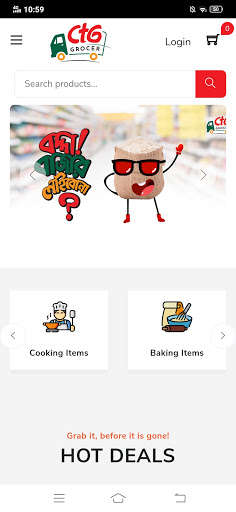 Run android online APK Ctg Grocer from MyAndroid or emulate Ctg Grocer using MyAndroid