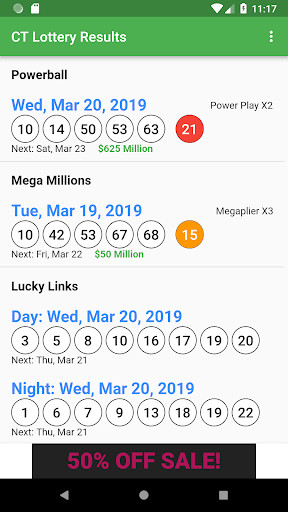 Run android online APK CT Lottery Results from MyAndroid or emulate CT Lottery Results using MyAndroid
