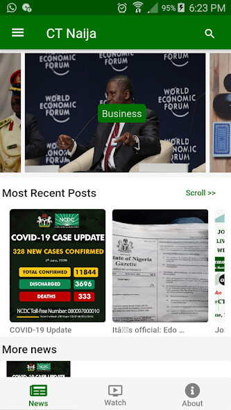 Run android online APK CTNaija from MyAndroid or emulate CTNaija using MyAndroid