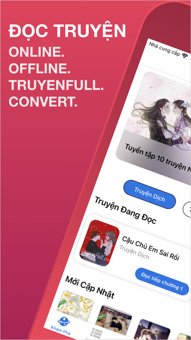 Emulate iPhone app Đọc Truyện Offline - Ngôn Tình using MyAndroid Emulate iPhone app Đọc Truyện Offline - Ngôn Tình using MyAndroid