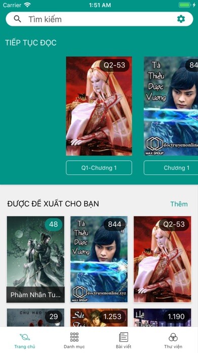 Emulate iPhone app Đọc truyện online, offline using MyAndroid Emulate iPhone app Đọc truyện online, offline using MyAndroid