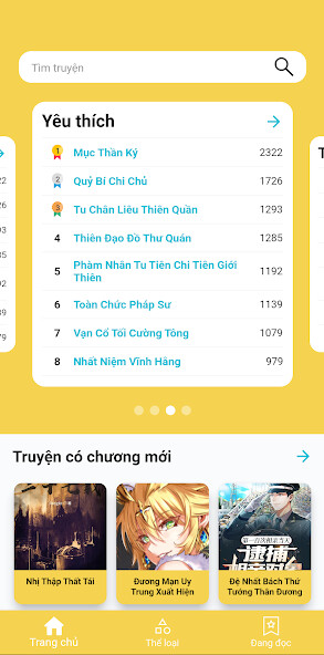 Run android online APK ??c truy?n Online - Truy?n Ch? from MyAndroid or emulate ??c truy?n Online - Truy?n Ch? using MyAndroid
