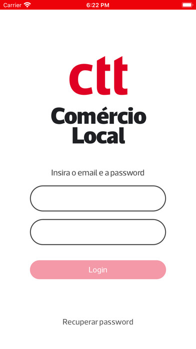 Emulate iPhone app CTT Comércio Local Comerciante using MyAndroid Emulate iPhone app CTT Comércio Local Comerciante using MyAndroid