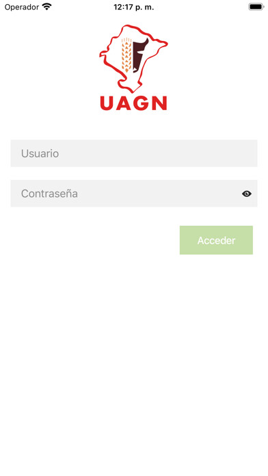 Emulate iPhone app Cuaderno de Campo UAGN using MyAndroid