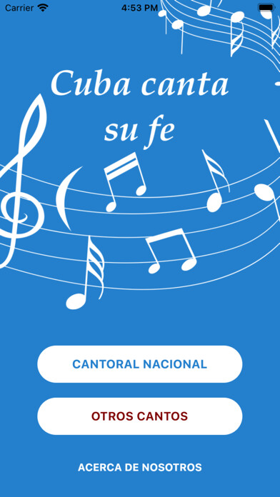 Emulate iPhone app Cuba Canta Su Fé using MyAndroid Emulate iPhone app Cuba Canta Su Fé using MyAndroid