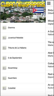 Emulate Android APK Cuban Newspapers