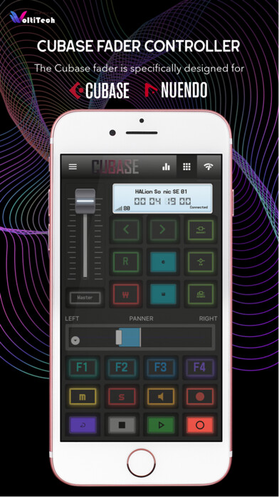 Emulate iPhone app Cubase DAW Controller using MyAndroid Emulate iPhone app Cubase DAW Controller using MyAndroid