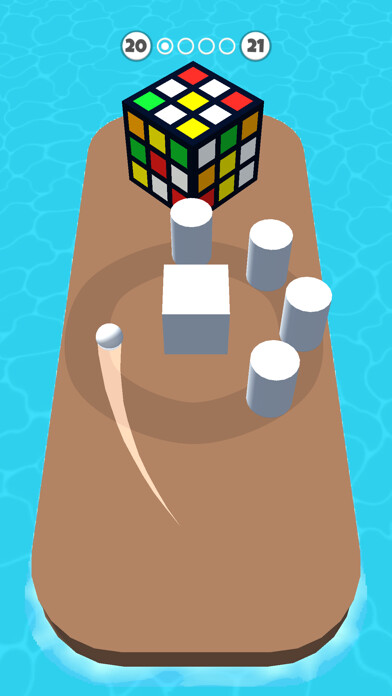 Emulate iPhone app Cube Blast 3D using MyAndroid