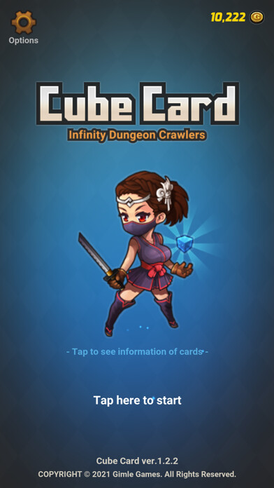 Emulate iPhone app Cube Card using MyAndroid