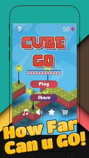 Run android online APK Cube GO - How Far Can u Go ! from MyAndroid or emulate Cube GO - How Far Can u Go ! using MyAndroid