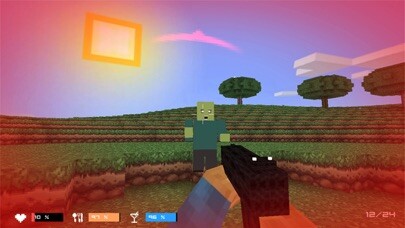 Emulate iPhone app Cube Gun 3D Zombie Island using MyAndroid