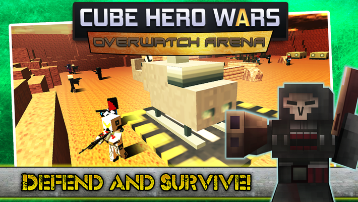 Emulate Android APK Cube Hero Wars Overwatch Arena