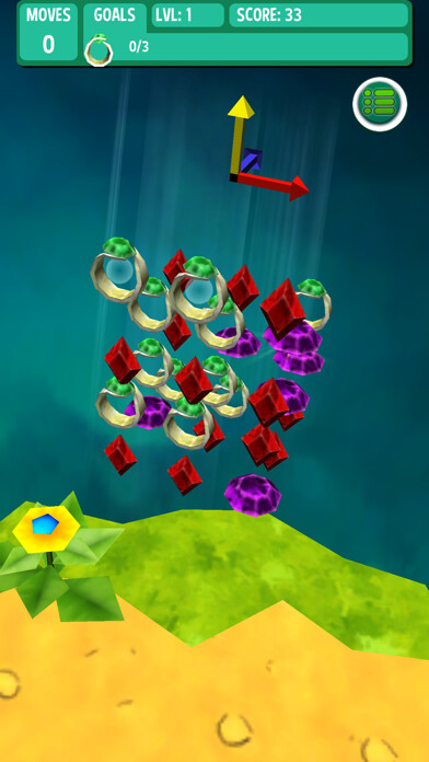 Emulate iPhone app Cubency 3D - Gem 3 Match using MyAndroid
