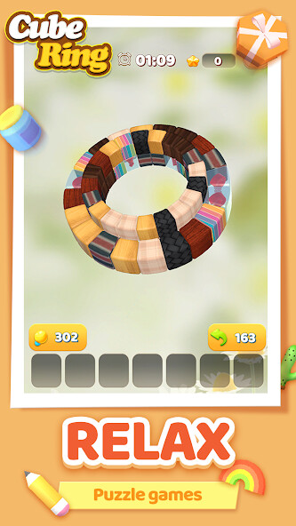 Run android online APK Cube Ring - Tile Match 3D from MyAndroid or emulate Cube Ring - Tile Match 3D using MyAndroid