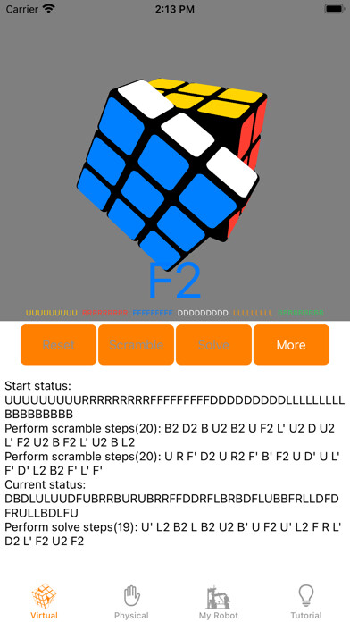 Emulate iPhone app Cube Robot using MyAndroid Emulate iPhone app Cube Robot using MyAndroid