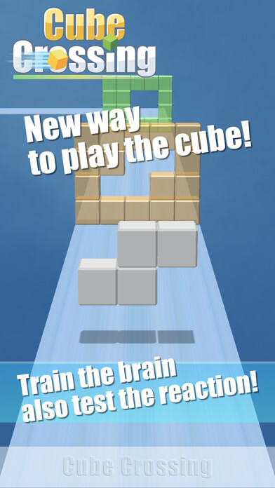 Emulate iPhone app Cubes Crossing using MyAndroid