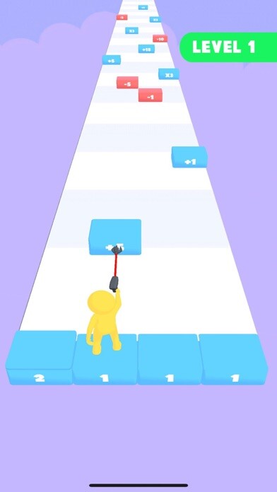 Emulate iPhone app Cube Slayer using MyAndroid