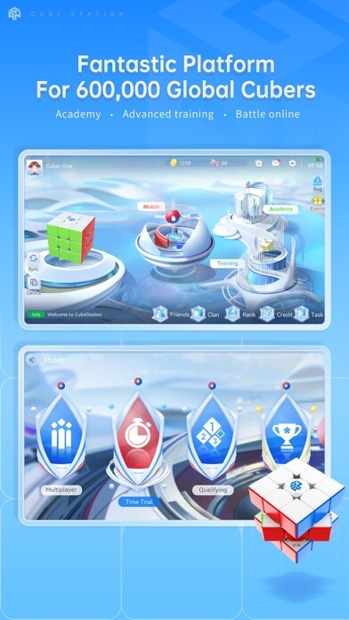 Emulate iPhone app CubeStation using MyAndroid