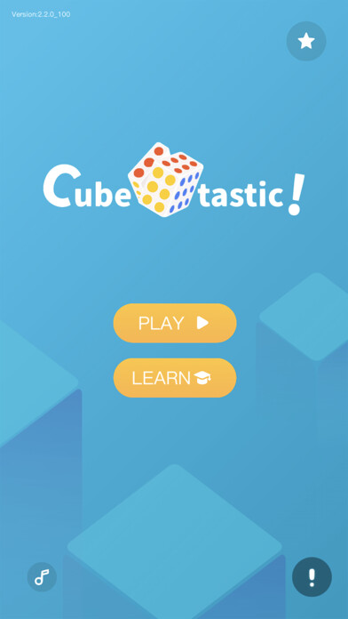 Emulate iPhone app Cube-tastic!(EN) using MyAndroid