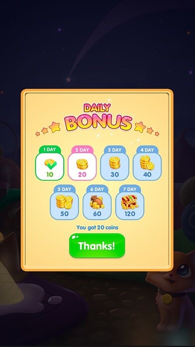 Emulate iPhone app Cube Toon Toy Blast using MyAndroid
