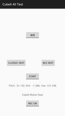 Emulate Android APK CubeX Motion Seat Tester