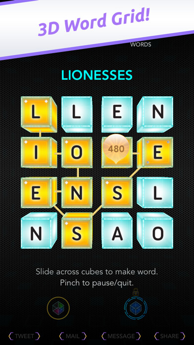 Emulate iPhone app C.U.B.I.P.L.E.X. : Fun 3D word game using MyAndroid Emulate iPhone app C.U.B.I.P.L.E.X. : Fun 3D word game using MyAndroid