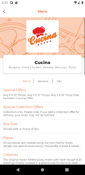 Run android online APK Cucina NG5 from MyAndroid or emulate Cucina NG5 using MyAndroid