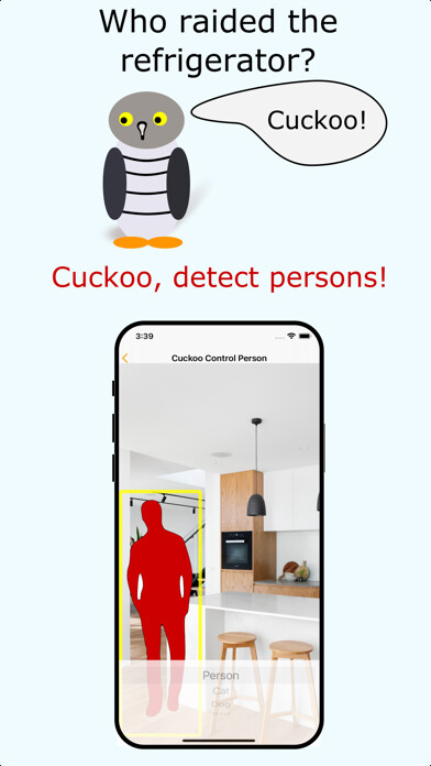 Emulate iPhone app Cuckoo Control using MyAndroid