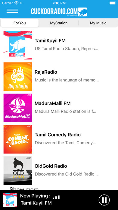 Emulate iPhone app Cuckoo Radio using MyAndroid Emulate iPhone app Cuckoo Radio using MyAndroid