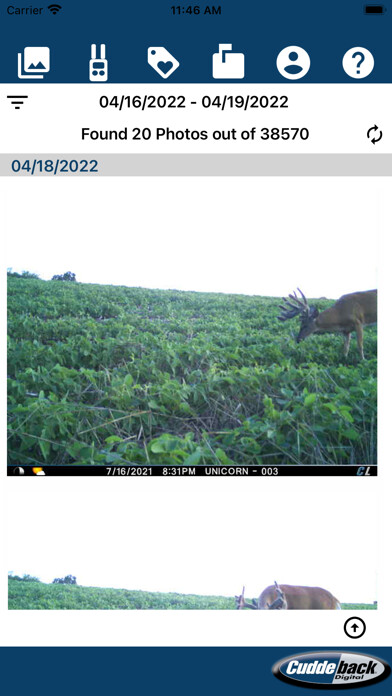 Emulate iPhone app Cuddeback using MyAndroid Emulate iPhone app Cuddeback using MyAndroid