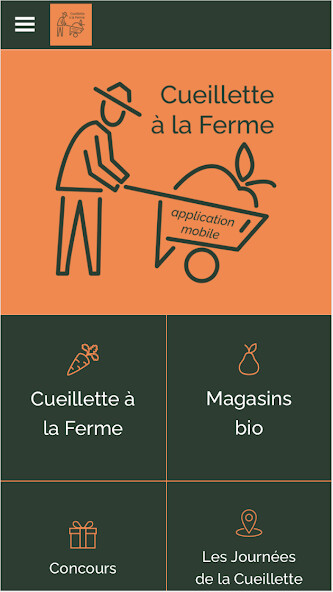 Run android online APK Cueillette à la Ferme from MyAndroid or emulate Cueillette à la Ferme using MyAndroid