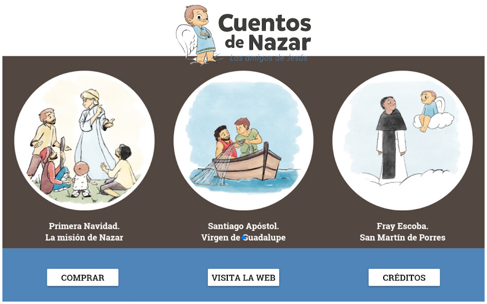 Run android online APK Cuentos de Nazar - Lite from MyAndroid or emulate Cuentos de Nazar - Lite using MyAndroid