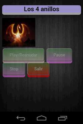 Emulate Android APK Cuentos Infantiles 4 Anillos