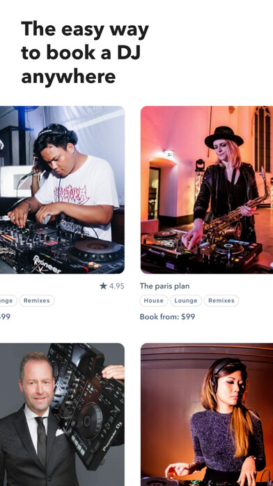 Emulate iPhone app Cueup DJ Booking using MyAndroid Emulate iPhone app Cueup DJ Booking using MyAndroid