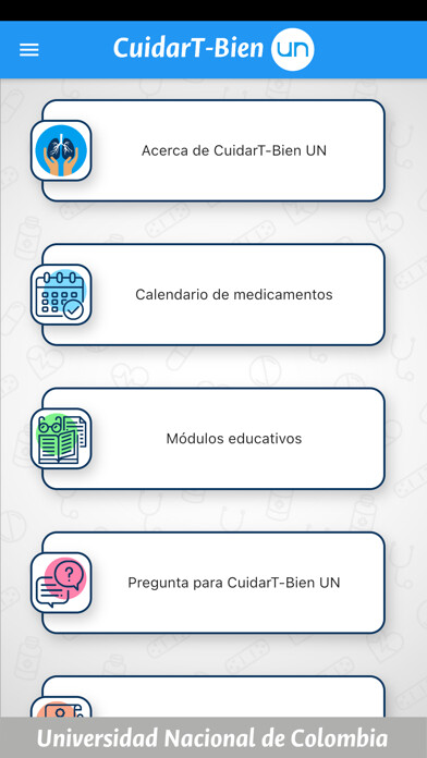 Emulate iPhone app CuidarT-Bien UN using MyAndroid Emulate iPhone app CuidarT-Bien UN using MyAndroid