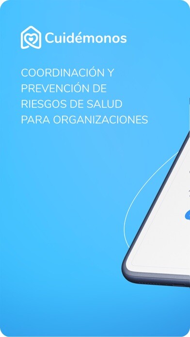 Emulate iPhone app Cuidémonos Todos using MyAndroid