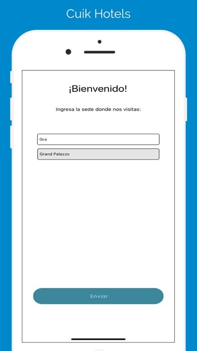 Emulate iPhone app Cuik Hotels using MyAndroid
