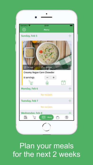 Emulate iPhone app Cuisine: Inventory and recipes using MyAndroid Emulate iPhone app Cuisine: Inventory and recipes using MyAndroid