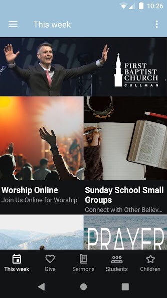 Run android online APK Cullman First Baptist Church from MyAndroid or emulate Cullman First Baptist Church using MyAndroid