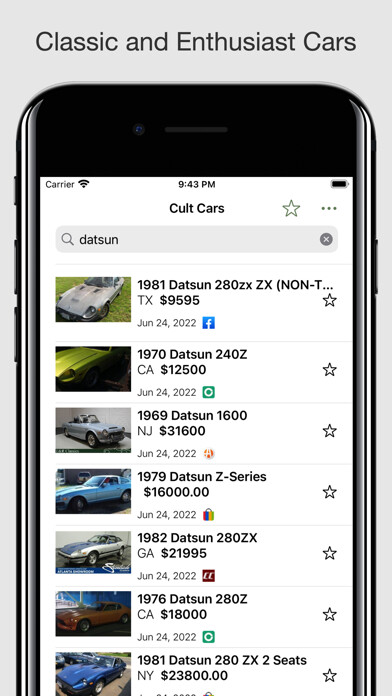 Emulate iPhone app Cult Cars - Find Cars For Sale using MyAndroid Emulate iPhone app Cult Cars - Find Cars For Sale using MyAndroid