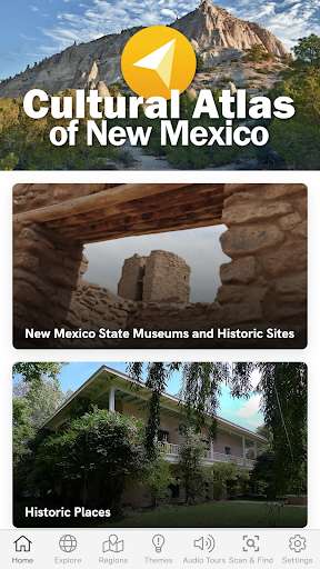 Run android online APK Cultural Atlas of New Mexico from MyAndroid or emulate Cultural Atlas of New Mexico using MyAndroid