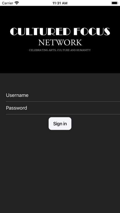 Emulate iPhone app Cultured Focus Network using MyAndroid Emulate iPhone app Cultured Focus Network using MyAndroid
