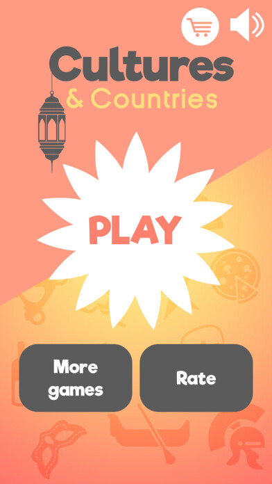Emulate iPhone app Cultures & Countries Quiz Game using MyAndroid